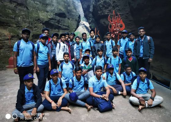 Scouts camp at Pachmarhi