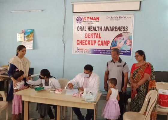 Dental checkup camp