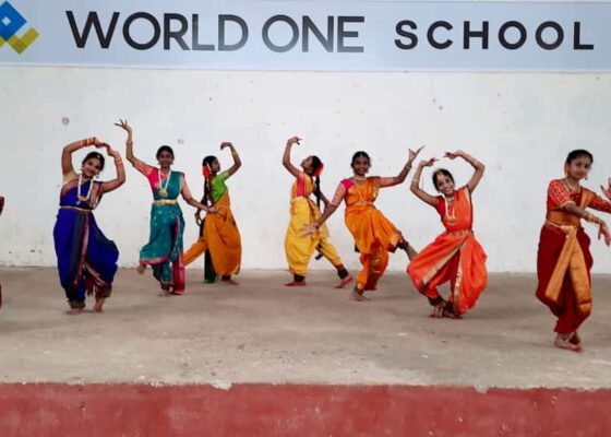 Guru Purnima celebrations at World One School, Vizag