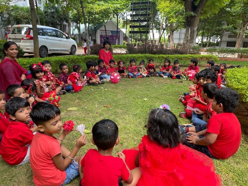 Red Coloring Day Celebrations 8