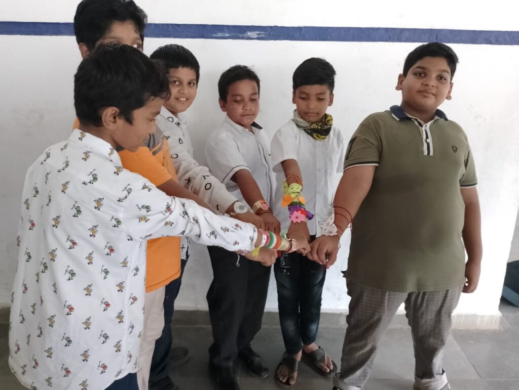 Raksha Bandhan Celebration at Vignan’s World One School 12